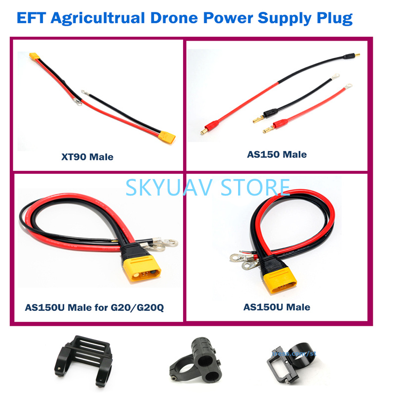 Drone Propeller Holder - Eft Voeding XT90 Plug AS150 AS150U