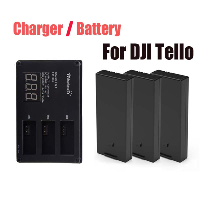Drone Charging Hub - Originele DJI Tello-batterij / Drone Tello-batterijlader