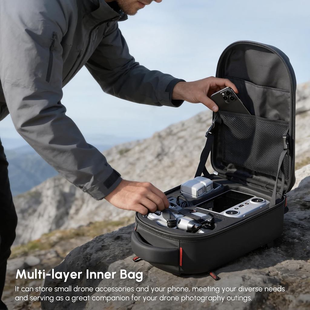 Waterdichte harde draagtas voo - Drone Backpack recensie en prijs