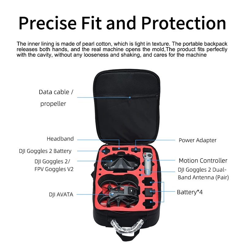 Draagbare tas Rugzak Nylon wat - Drone Backpack recensie en prijs