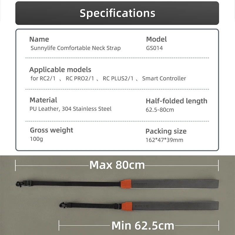 Lanyard voor DJI RC/RC 2/ PRO/ - Drone Neck Strap recensie en prijs